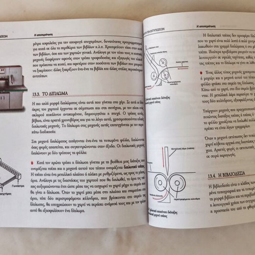 Technology of Printing textbook like new, Greek