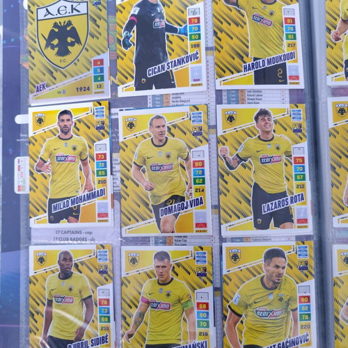 Super League Football 24 & 25 AEK Cards new