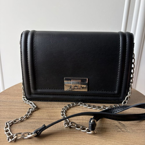 Stradivarius black crossbody bag like new