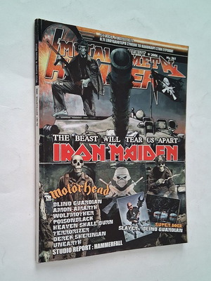 Metal Hammer τεύχος 261 2006, Iron Maiden και Motorhead