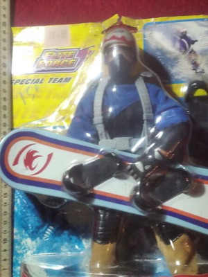 Vintage φιγούρα Elite Force Special Team 1980-1990 καινούργια, ορειβάτης σκιέρ