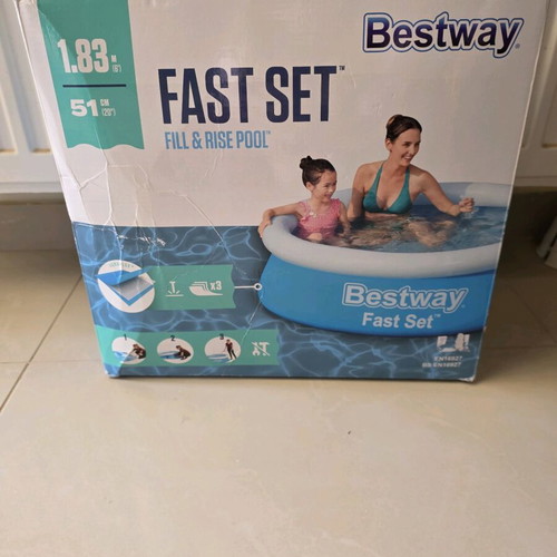 Fast Set pool like new 1.83m × 51cm