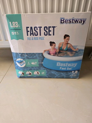 Fast Set pool like new 1.83m × 51cm