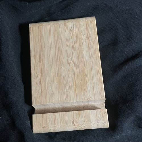 Bergenes wooden phone and tablet stand like new from IKEA
