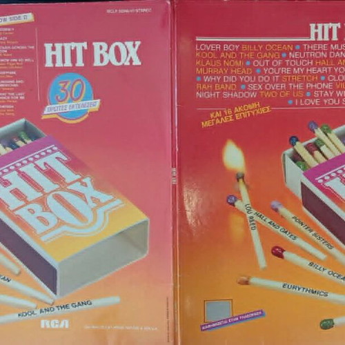 Hit Box 2LP pop compilation used