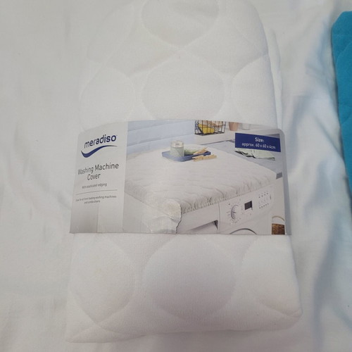 Washing machine cover, white, new