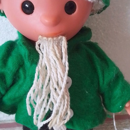 Vintage Sandman doll (Unser Sandmännchen) used GDR