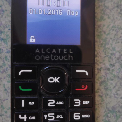 Alcatel OneTouch mobile phone like new with physical keypad