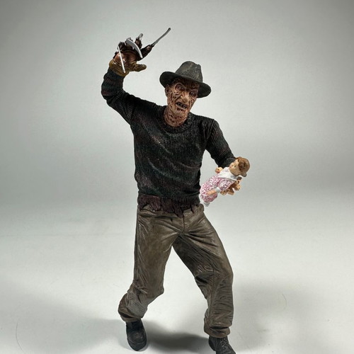 Fredy Croucker collectible figure used, dimensions 20x10x20 cm
