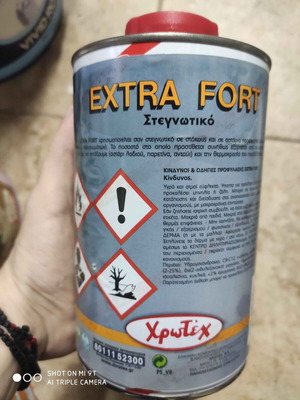 Extra Fort Χρωτέχ drying agent 1L new