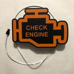 Lightbox Check Engine 3D print, like new, USB powered