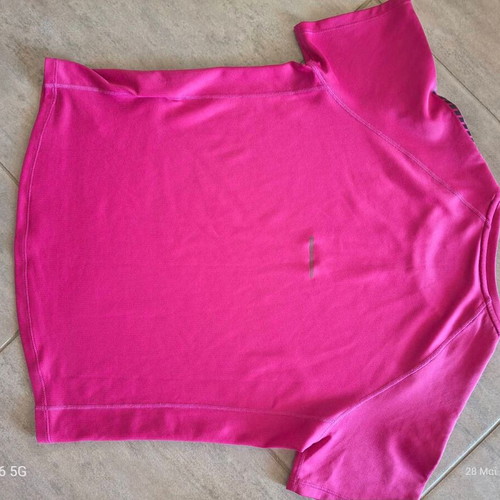 Asics running sports shirt like new, pink, size S