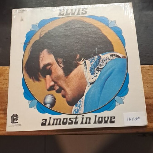 Elvis Almost In Love vinyl record used