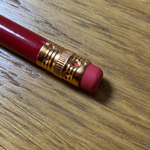 Harvard Law School Library pencil used