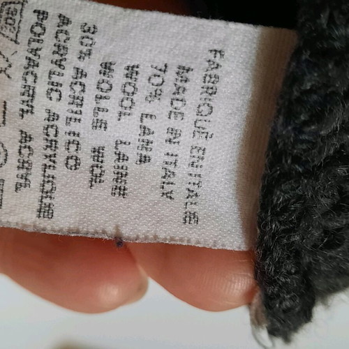 No Limit wool cardigan like new, gray, size L
