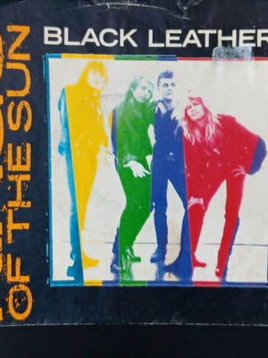King of the Sun 7' vinyl used, metal, Black Leather
