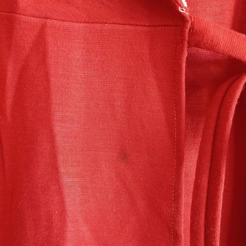 Winter robe used, brick red, size M/L