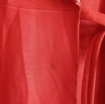 Winter robe used, brick red, size M/L