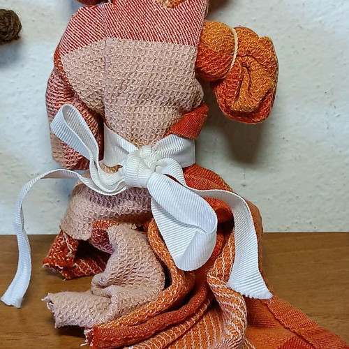 Handmade hand puppets used, pack
