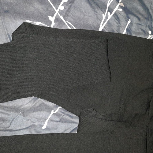 Black leggings like pants with pockets used, size L