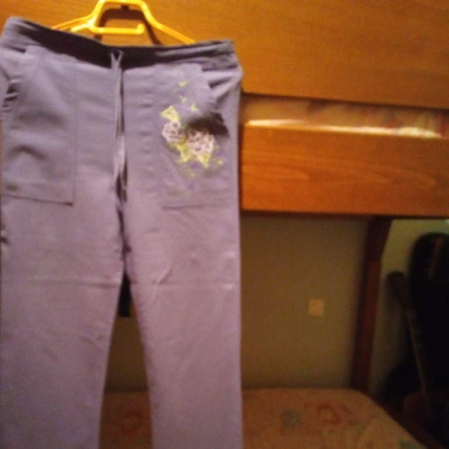 Purple long pants used