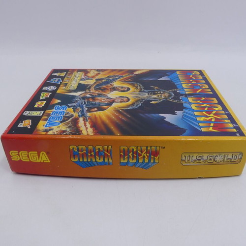 Crack Down Spectrum 48/128K +2 cassette used, Capcom arcade game