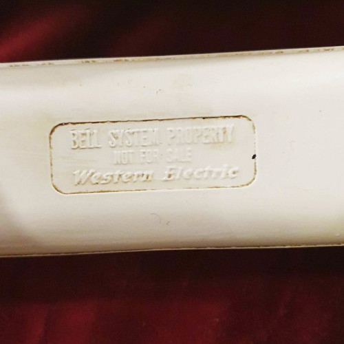 Western Electric telephone used, American
