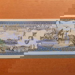  ΟΛΛΑΝΔΙΚΕΣ ΑΝΤΙΛΛΕΣ 5 GULDEN ( 1984 ) NETHERLANDS ANTILLES 5 GULDEN - P# 20 - UNC