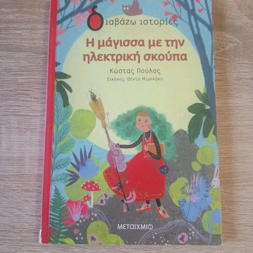 The Witch with the Electric Broom used children's book