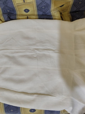 Linen women's skirt like new, white, size M 38 10