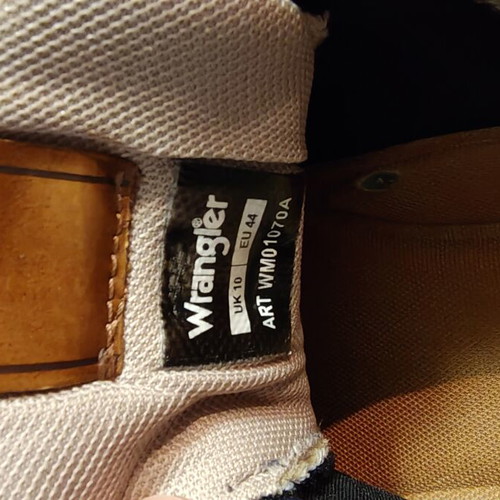 Wrangler sneakers blue and brown, size 44