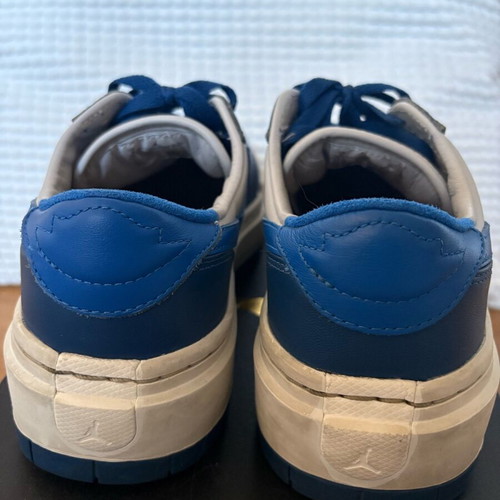 Air Jordan 1 Elevate Low shoes used, size 40.5, white and blue