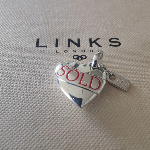 Links of London Sterling Silver Heart Charm Pendant