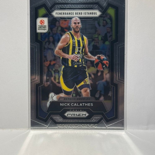 Panini Prizm Euroleague Nick Calathes 2023-24 card new #124