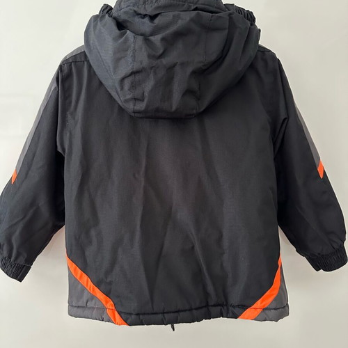 Winter warm jacket size 3-4 years like new, black and orange