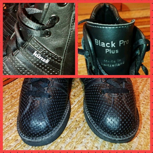 Kunzli Black Pro Plus orthopedic shoes like new, size 41, black