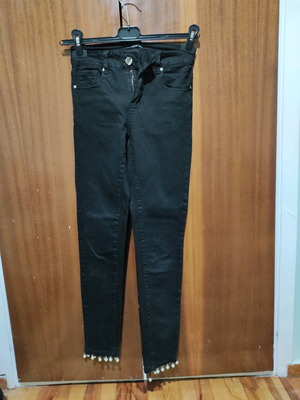 Black Sixte pants size XS new with pearls