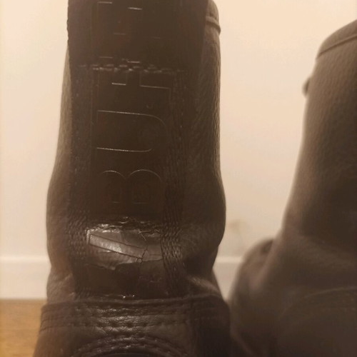Buffalo boots used vegan leather size 37 black