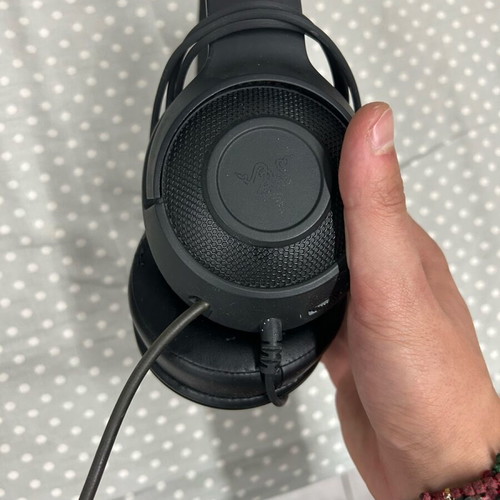 Razer Kraken used gaming headset with broken headband for repair