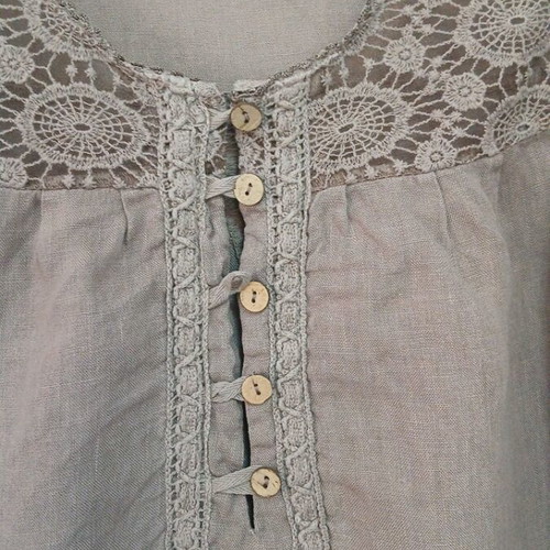 Linen dress like new, size L
