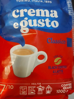 Lavazza Crema e Gusto Classico κόκκοι καφέ καινούργιο