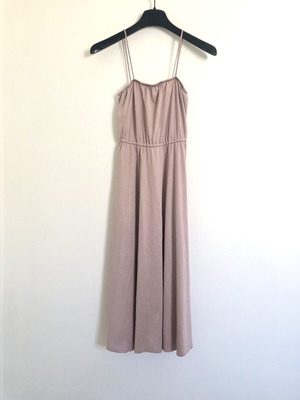 Summer dress Small beige dusty pink like new