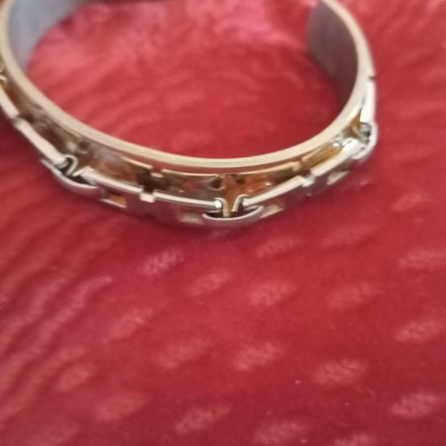Bracelets like new, red and gold colors