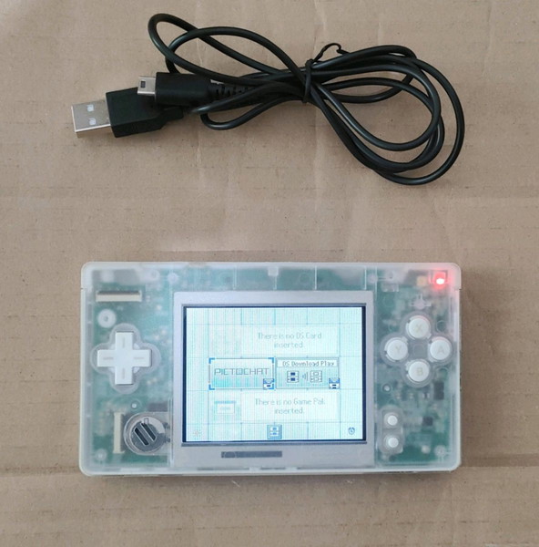 Game Boy Macro Ds Lite Clean White GBA (GAME BOY ADVANCE)