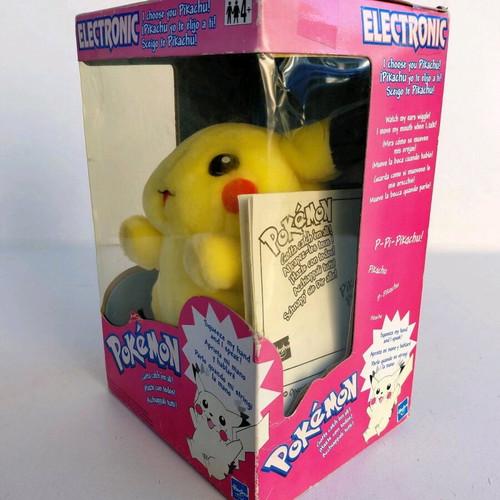 Pokemon Electronic I Choose You Pikachu 1998 Nintendo new