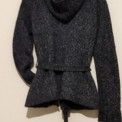 Marlboro knitted cardigan like new, blue and gray, size M-S