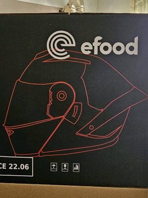 Κράνος XL efood ολοκαίνουριο και αφόρετο