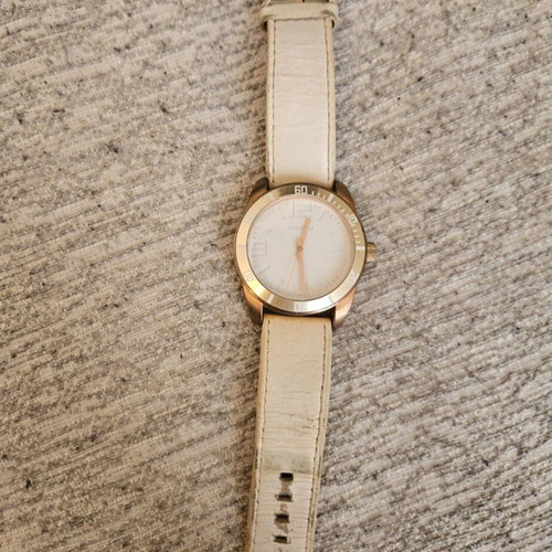 Oozoo wristwatch women's used, white 45 mm