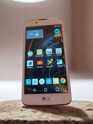 LG K7 MS330 μεταχειρισμένο λευκό Android τηλέφωνο 16GB, κάρτα μνήμης
