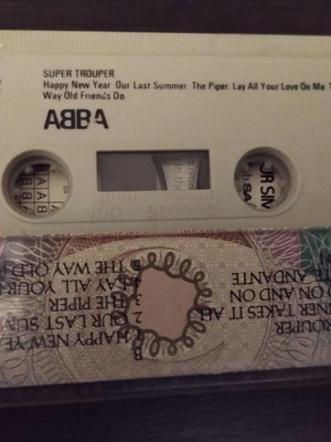ABBA Super Trouper cassette used